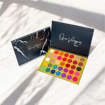 Eyeshadow Palette – 35 Ultra-Pigmented, Long-Lasting Shades